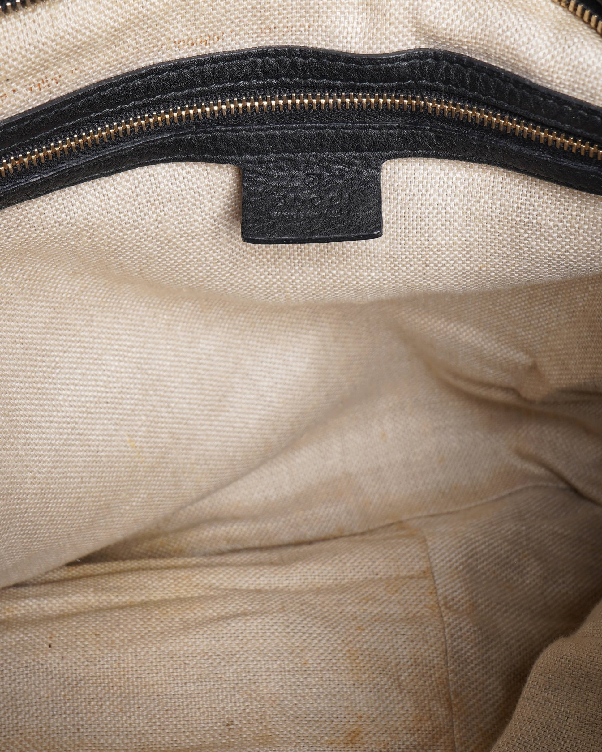 Gucci Leather Top Handle Shoulder Bag