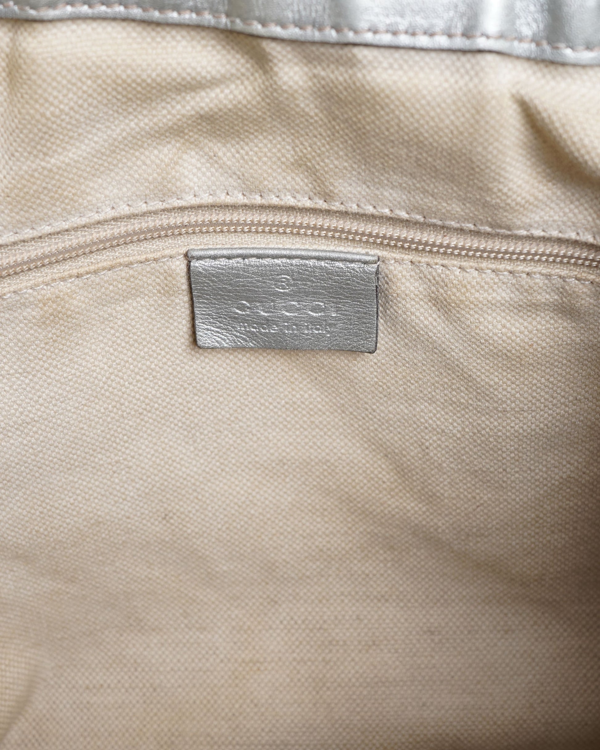 Gucci Lou Monogram Leather Top Handle Shoulder Bag