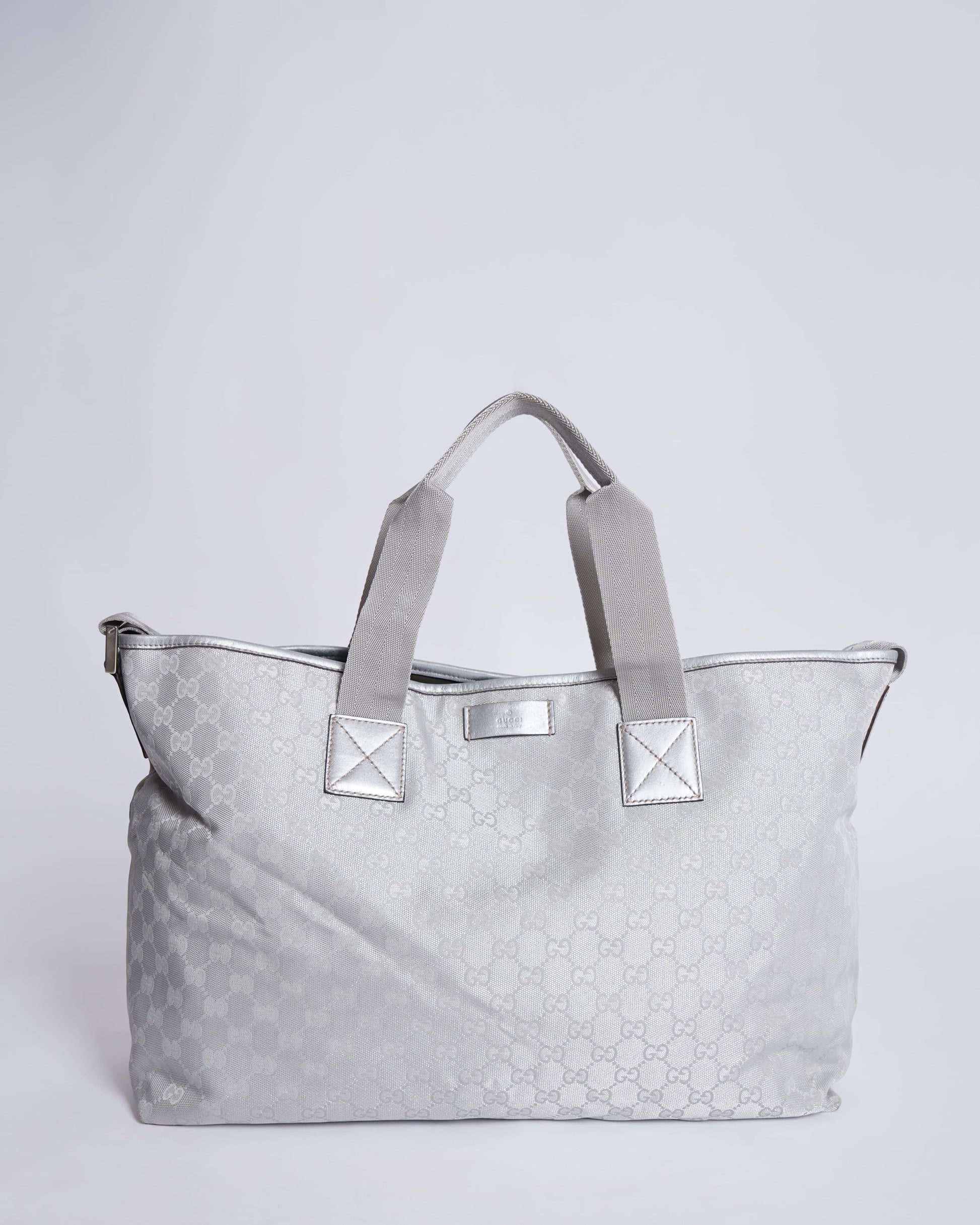 Gucci Monogram Canvas Top Handle Tote