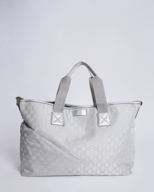 Gucci Monogram Canvas Top Handle Tote