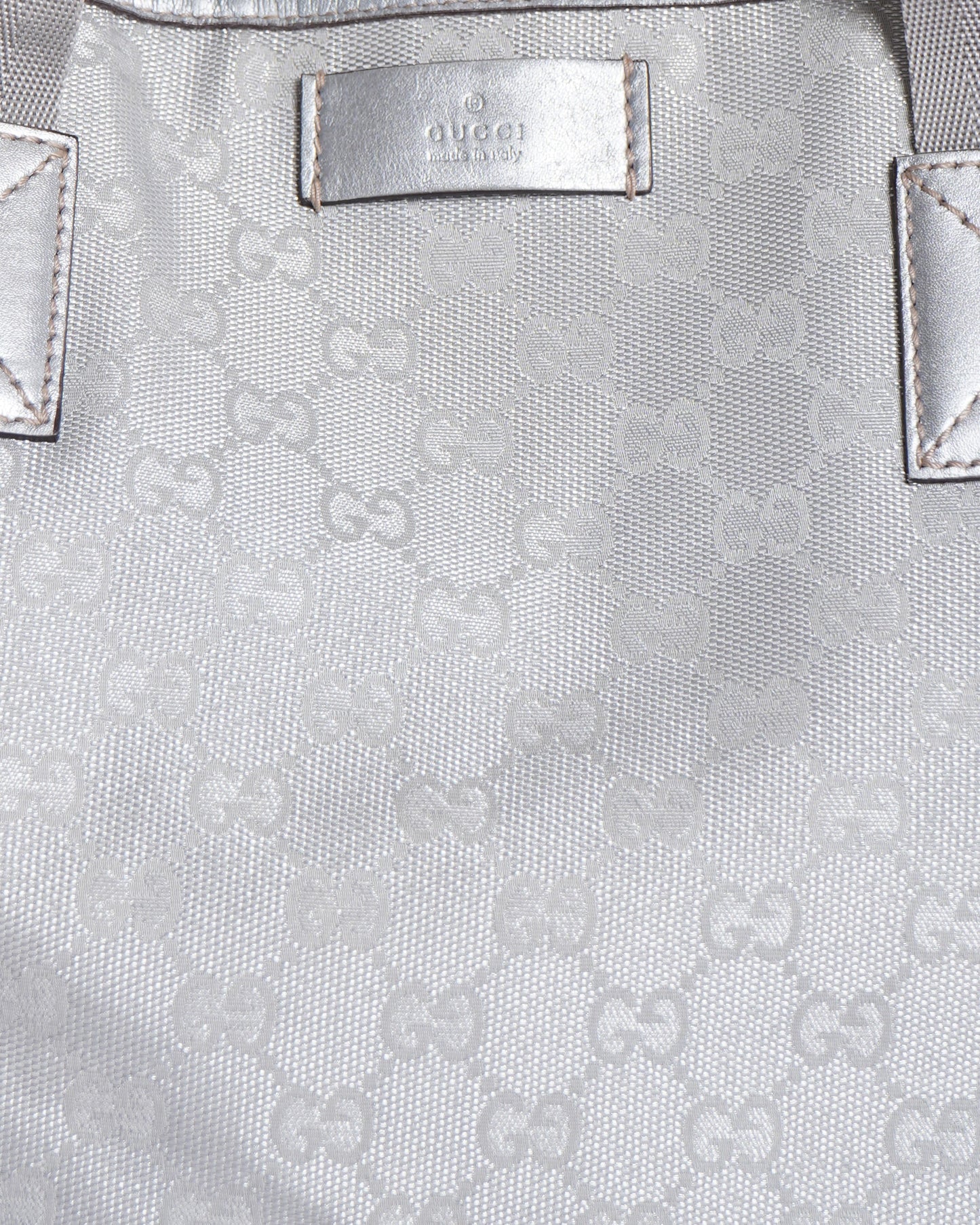 Gucci Monogram Canvas Top Handle Tote
