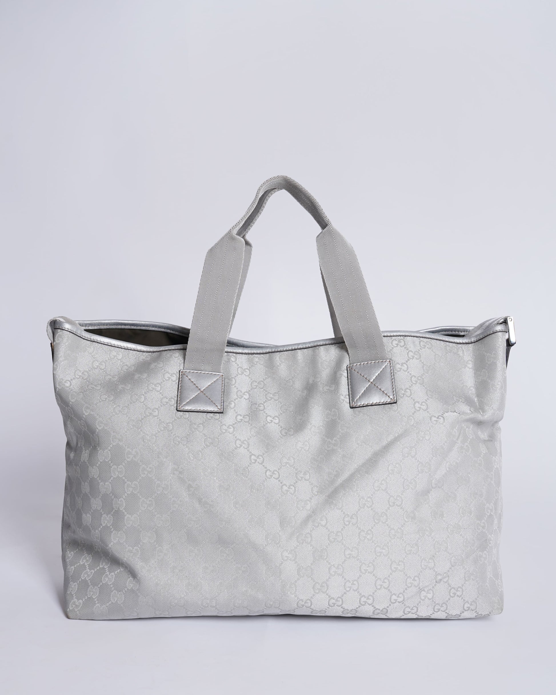 Gucci Monogram Canvas Top Handle Tote