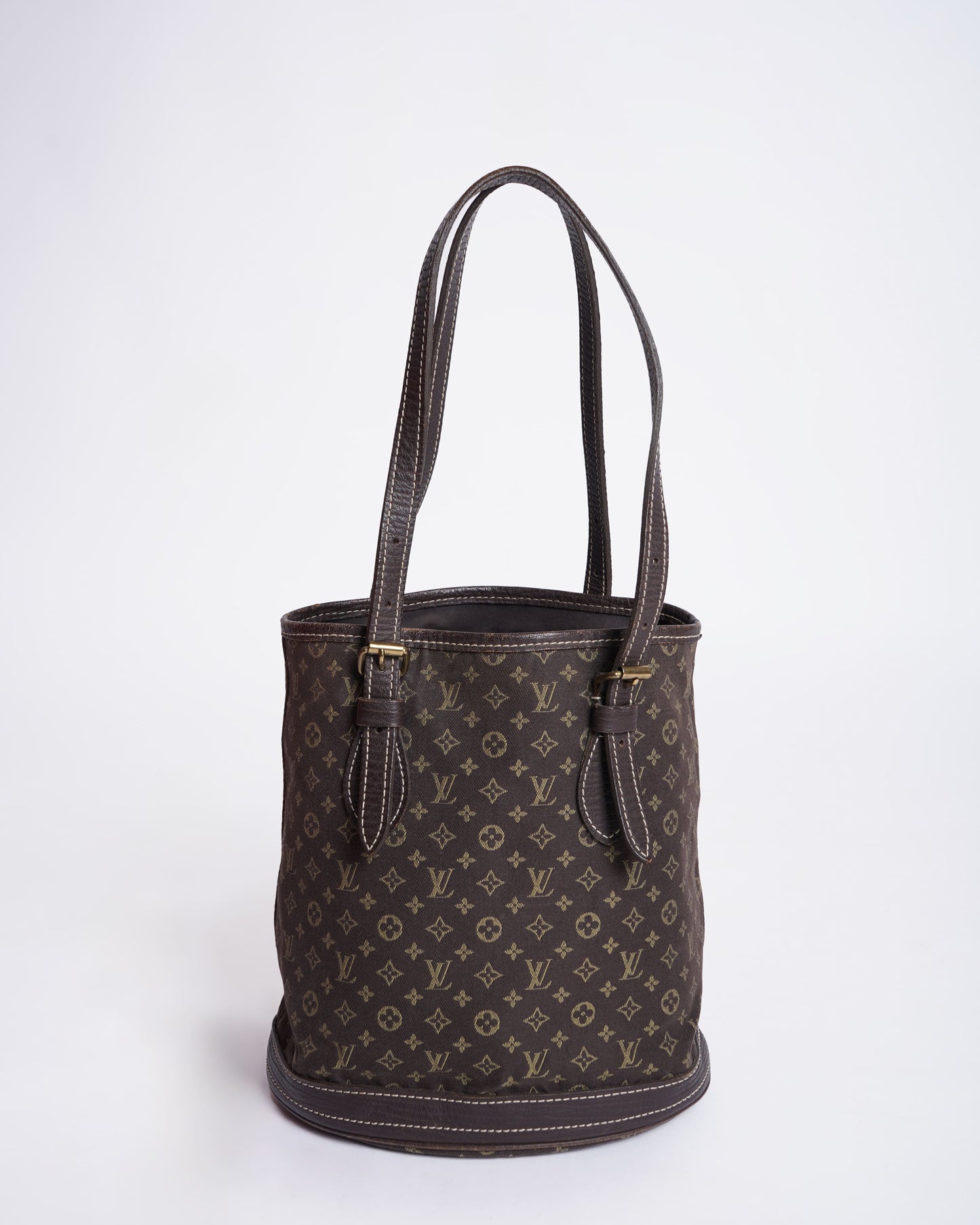 Louis Vuitton Monogram Canvas Mini Lin Bucket Bag