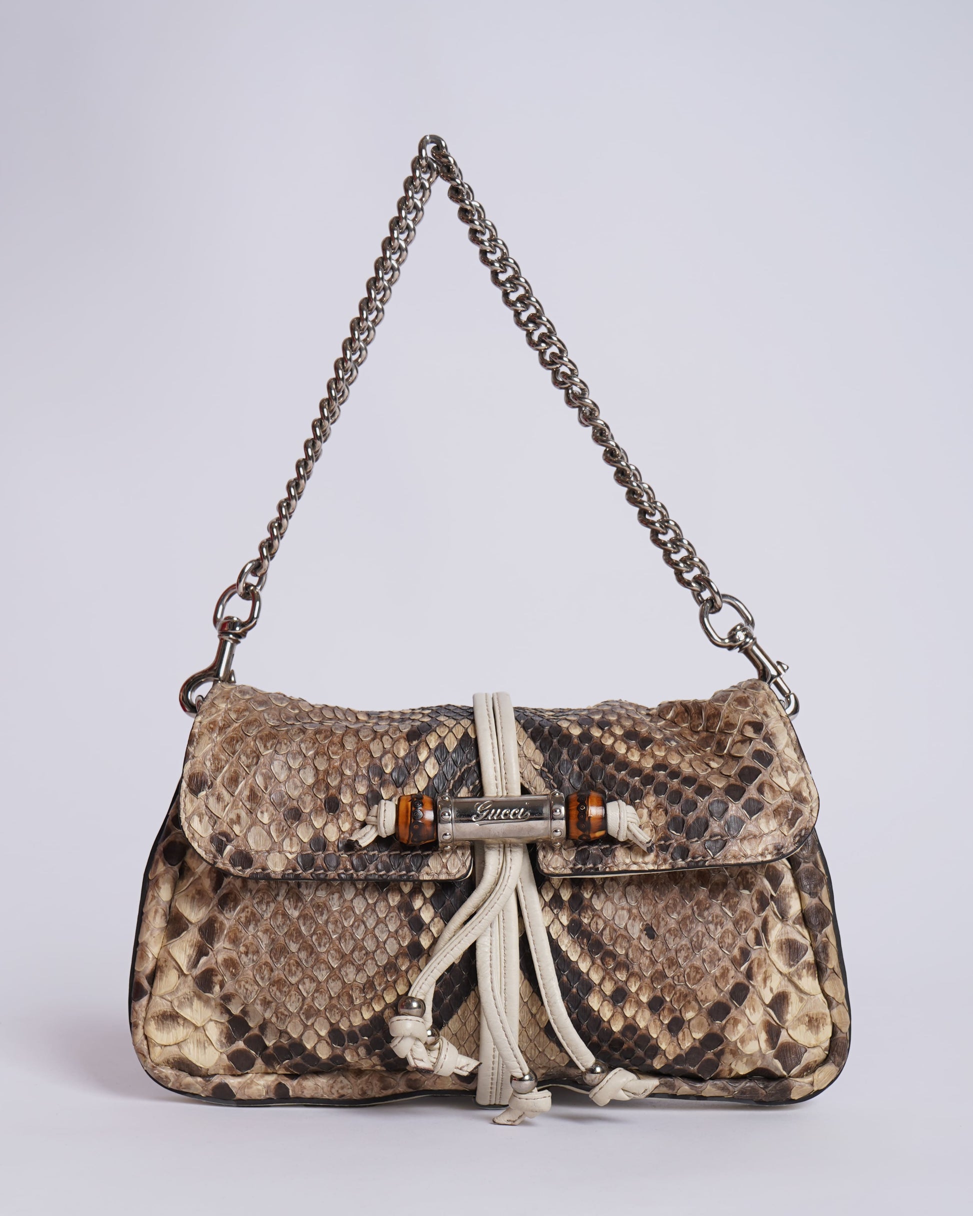 Gucci Croisette Chain Top Handle Shoulder Bag