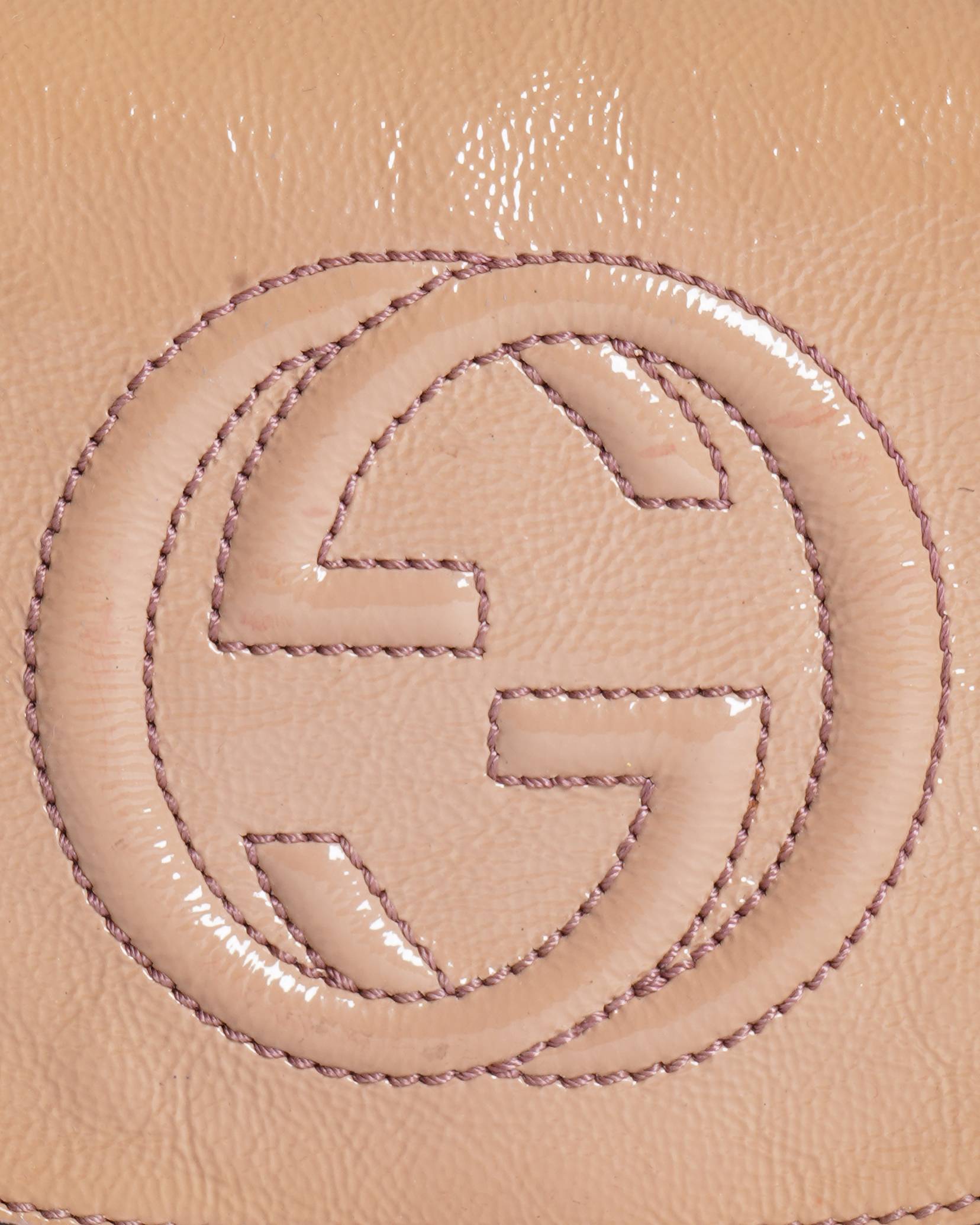 Gucci Saddle Chain Leather Crossbody