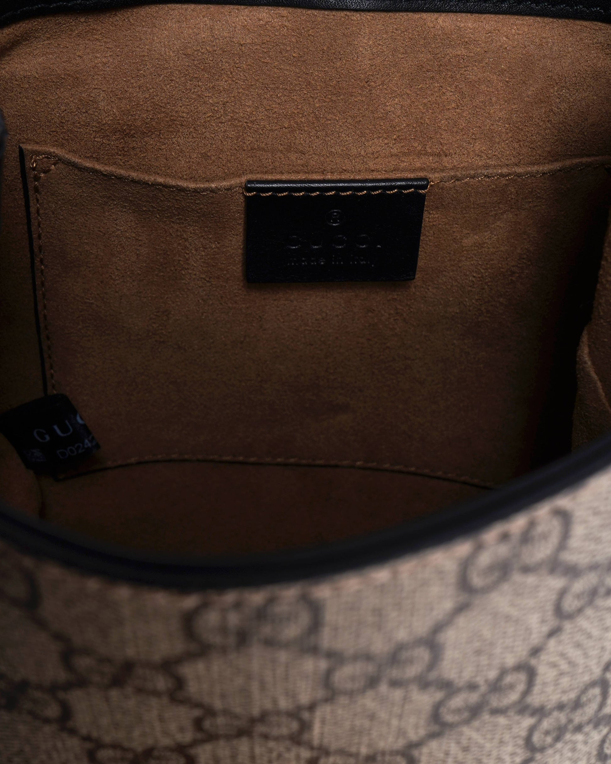 Gucci Chain Leather Backpack