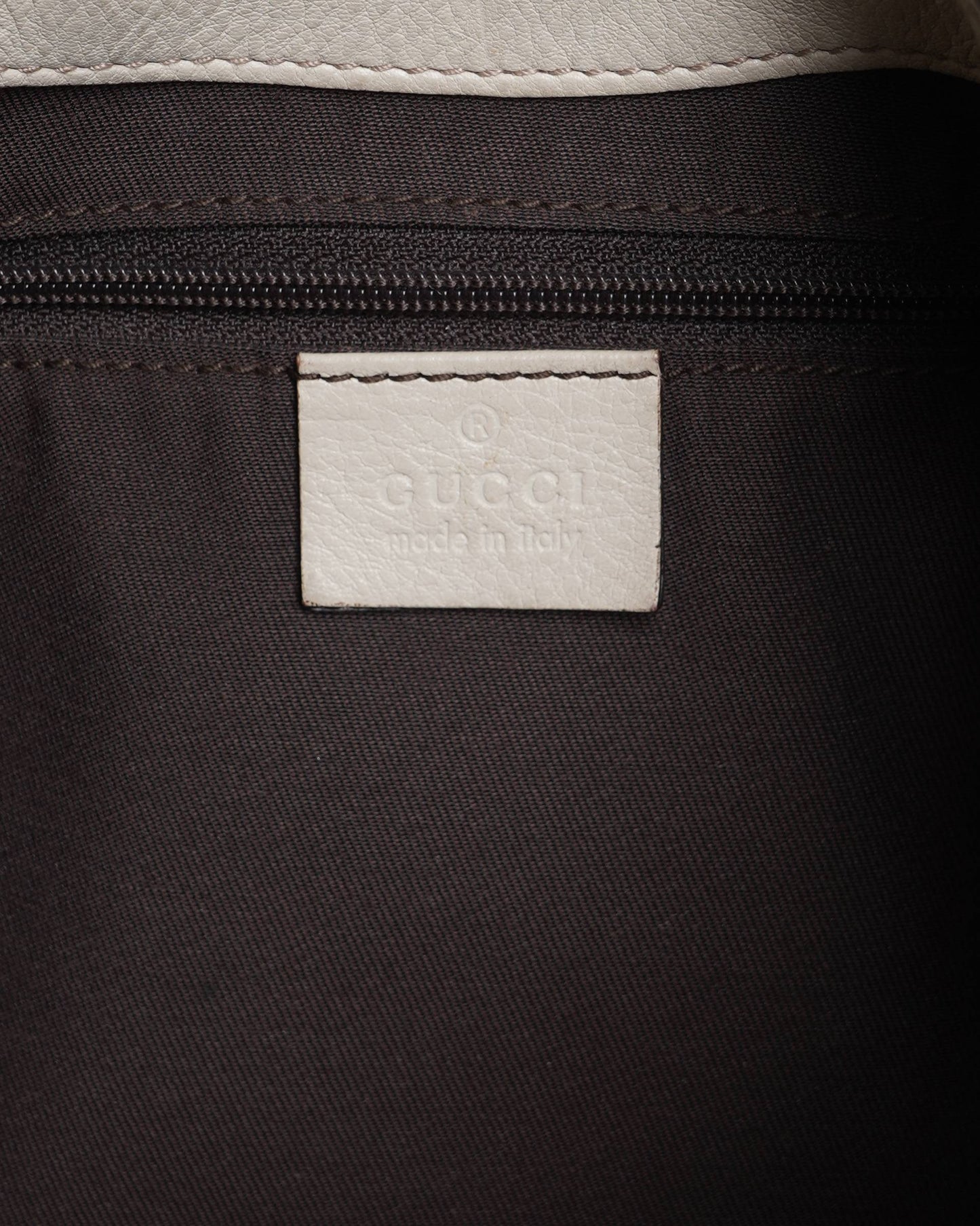 Gucci Monogram Leather Canvas Shoulder Bag