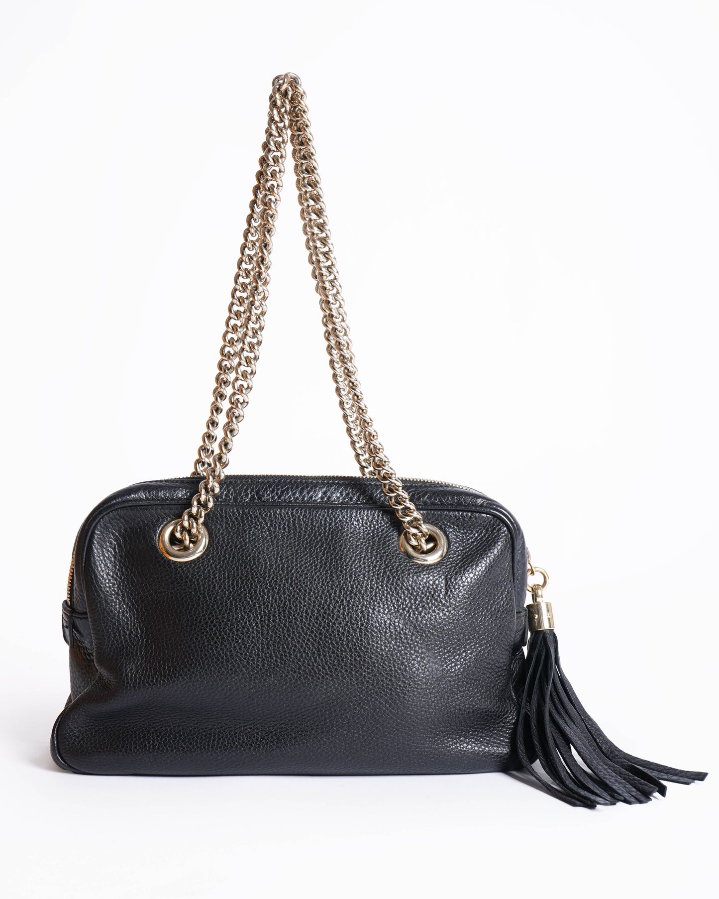 Gucci Lou Chain Leather Shoulder Bag