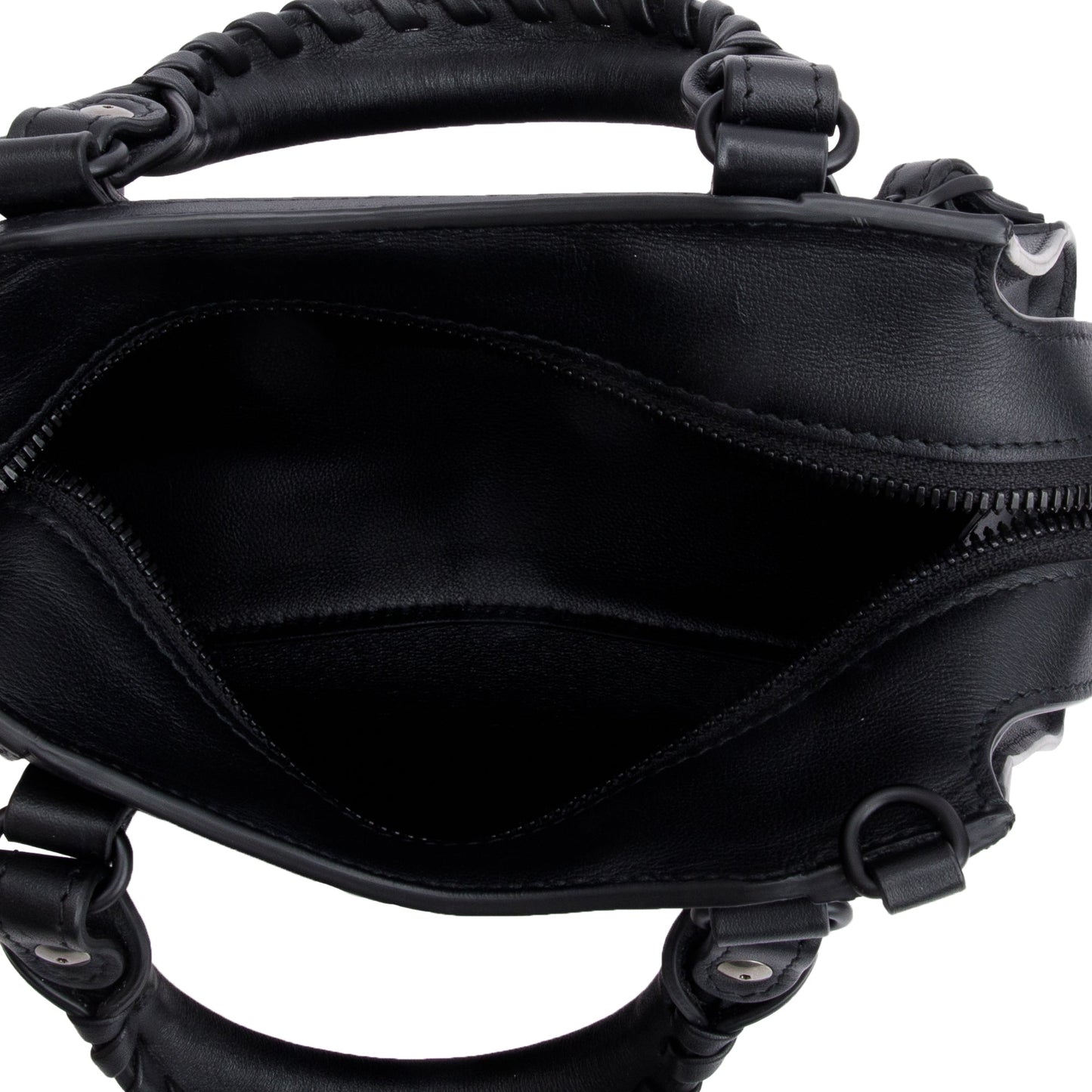 Balenciaga Black Calfskin Leather MIni Neo Classic Top Handle Bag