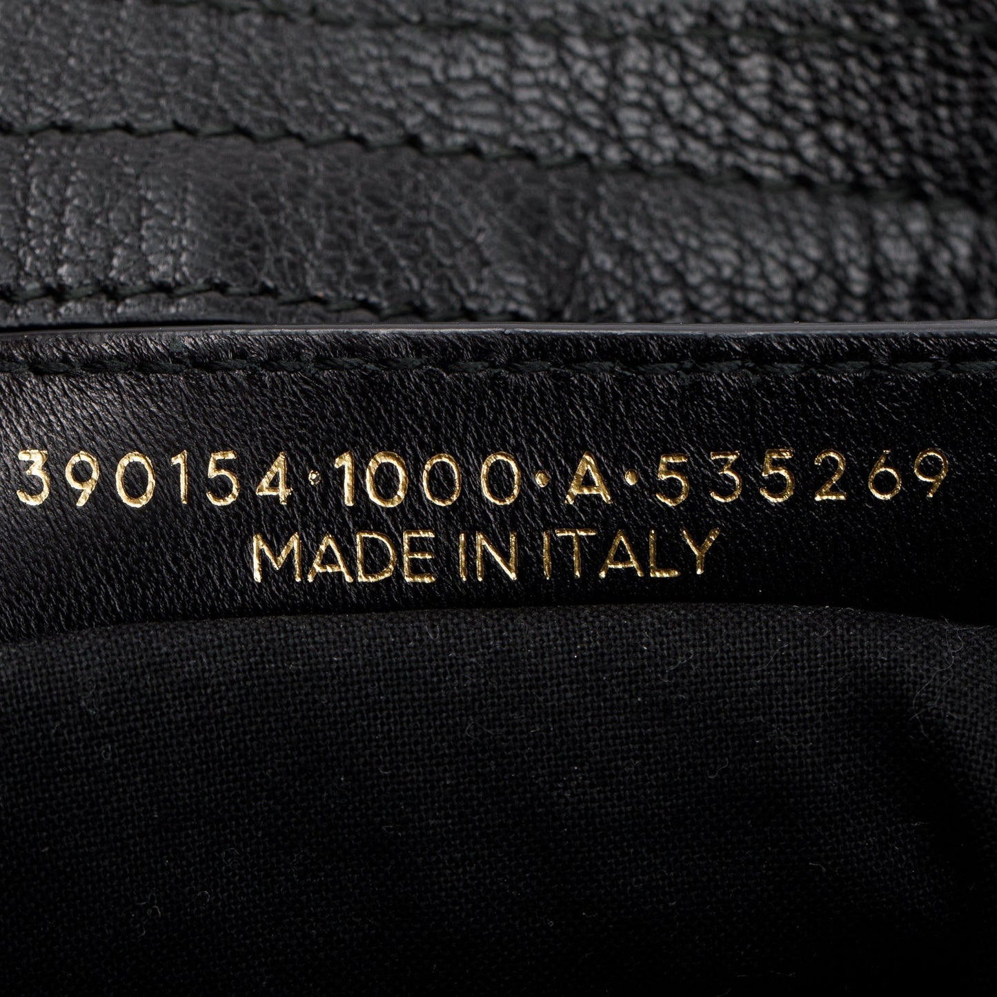 Balenciaga Black Chevre Leather Metallic Edge City Bag