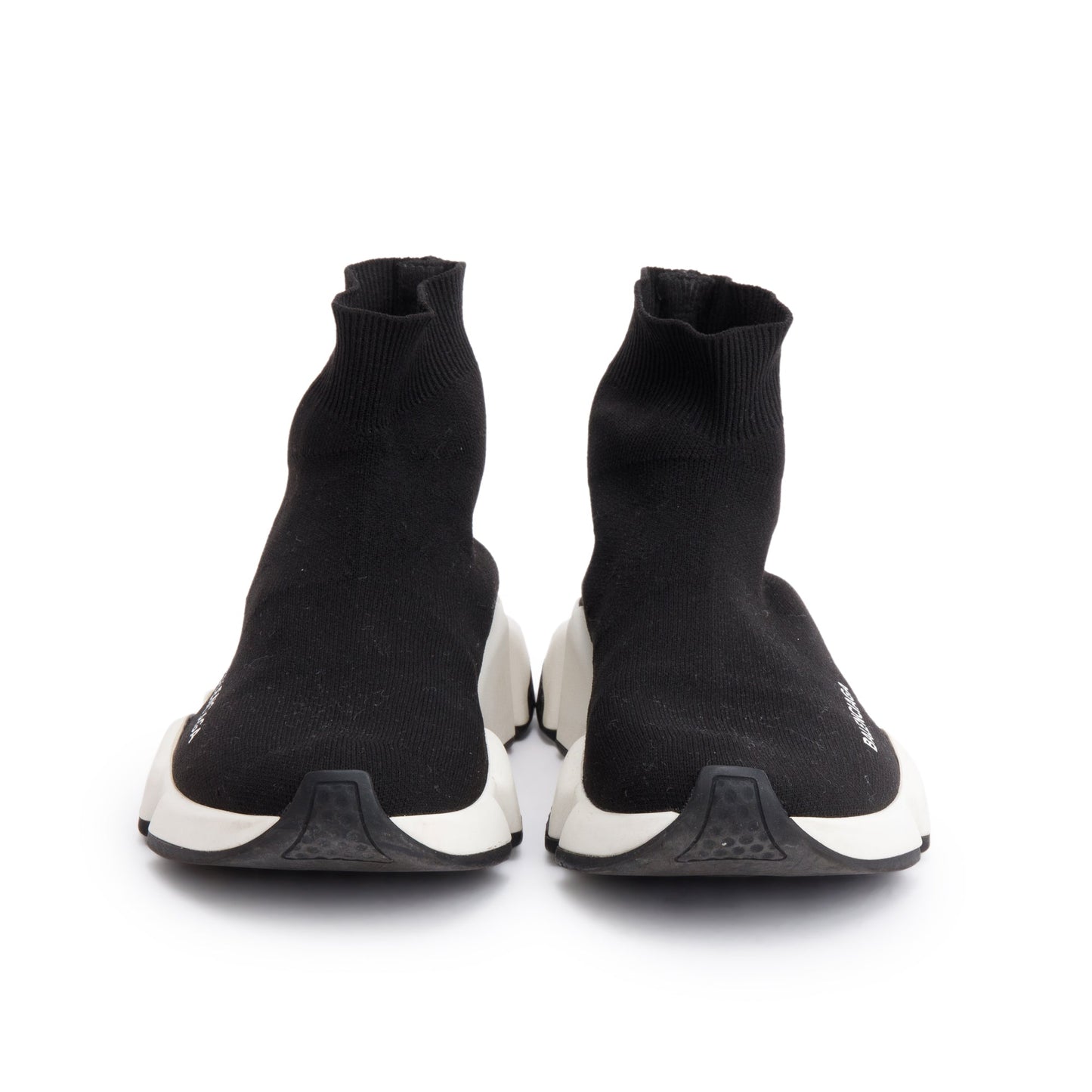 Balenciaga Black Knit Speed LT Trainer Sock Sneaker, Size 35