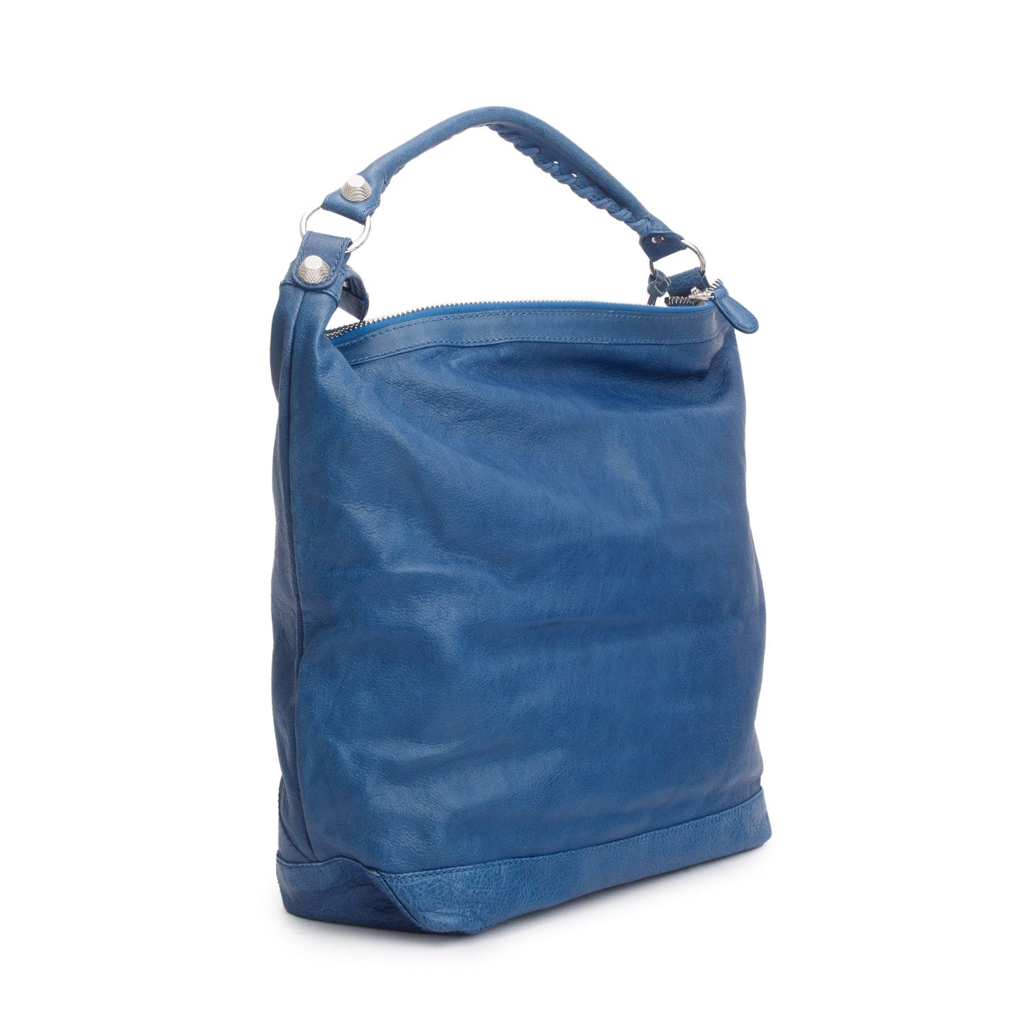Balenciaga Blue Cassic Agneau Leather Giant 12 Day Bag