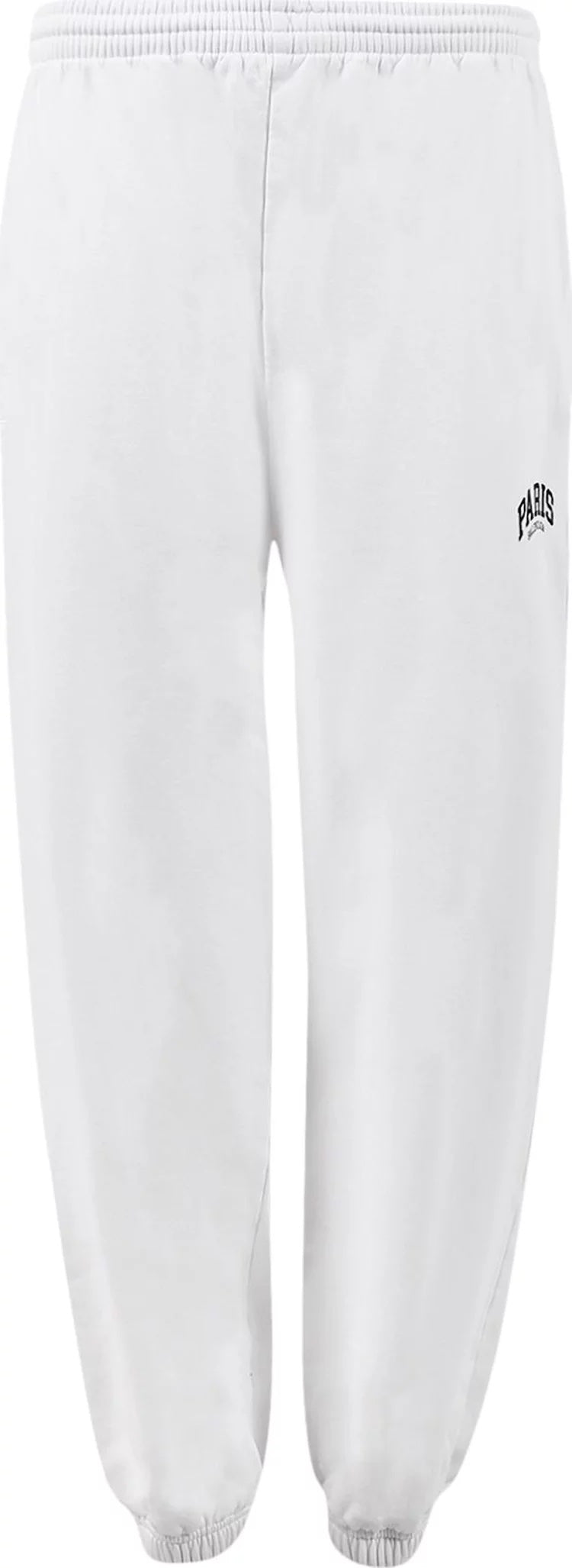 BALENCIAGA CITIES PARIS COTTON SWEATPANTS