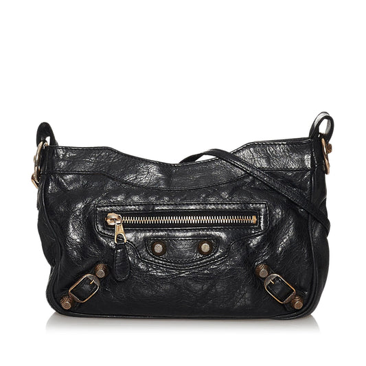 Luxury Balenciaga Trending 2026 Motocross Hip Giant 12 Lambskin Leather Crossbody Bag (SHG-30689)