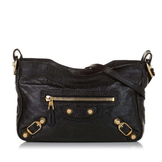 Luxury Balenciaga Trending 2026 Motocross Hip Giant 21 Leather Crossbody Bag (SHG-34159)