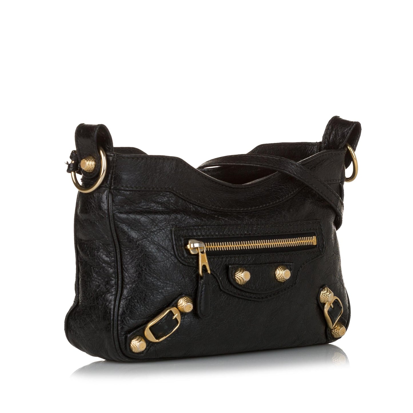Luxury Balenciaga Trending 2026 Motocross Hip Giant 21 Leather Crossbody Bag (SHG-34159)