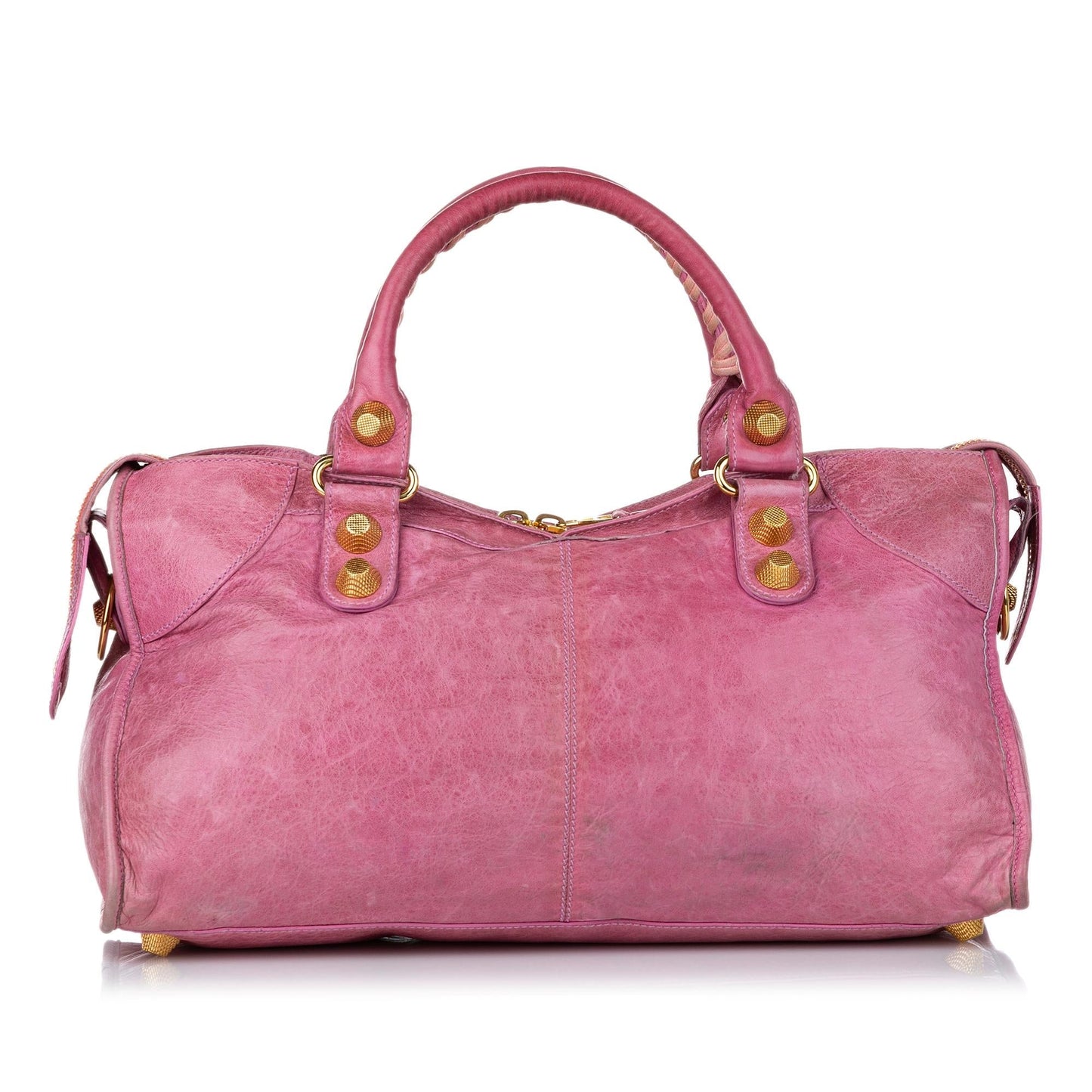 Luxury Balenciaga Trending 2026 Motocross Part Time Giant 21 Leather Satchel (SHG-28722)