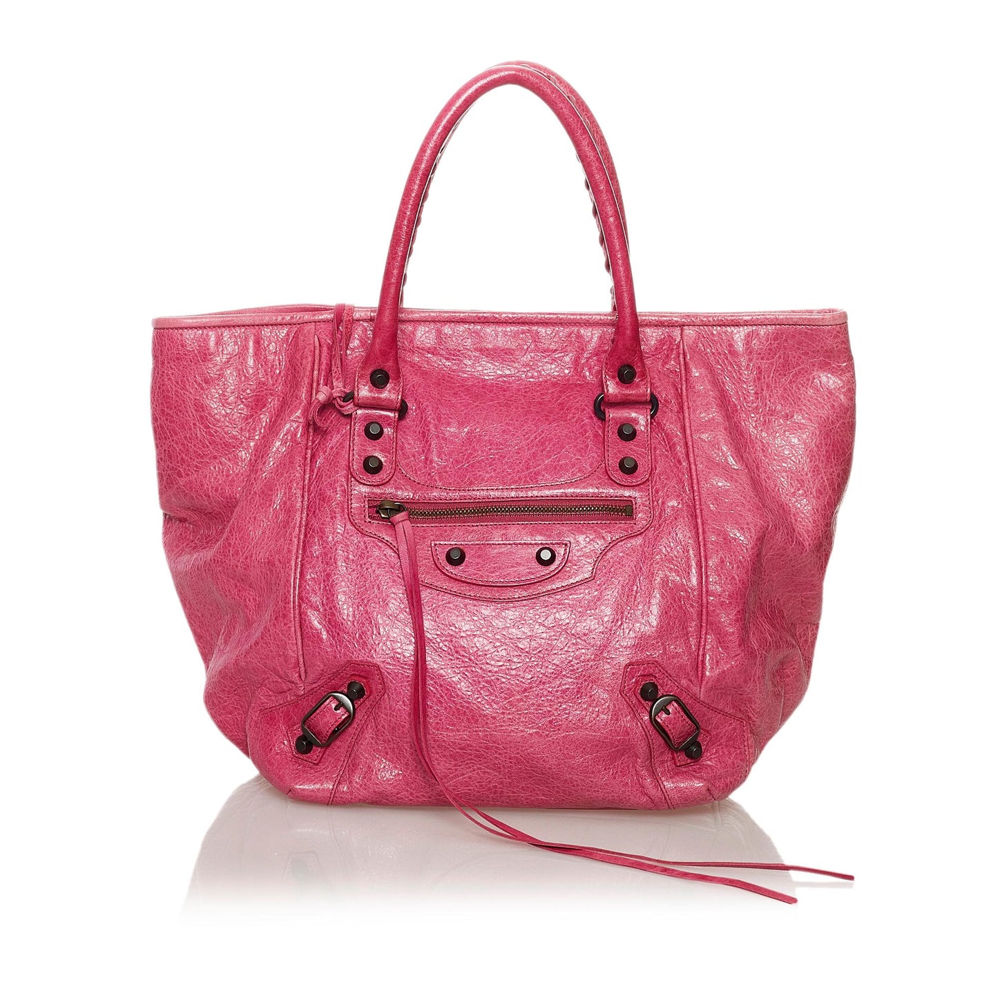 Luxury Balenciaga Trending 2026 Motocross Sunday Leather Tote Bag (SHG-33255)
