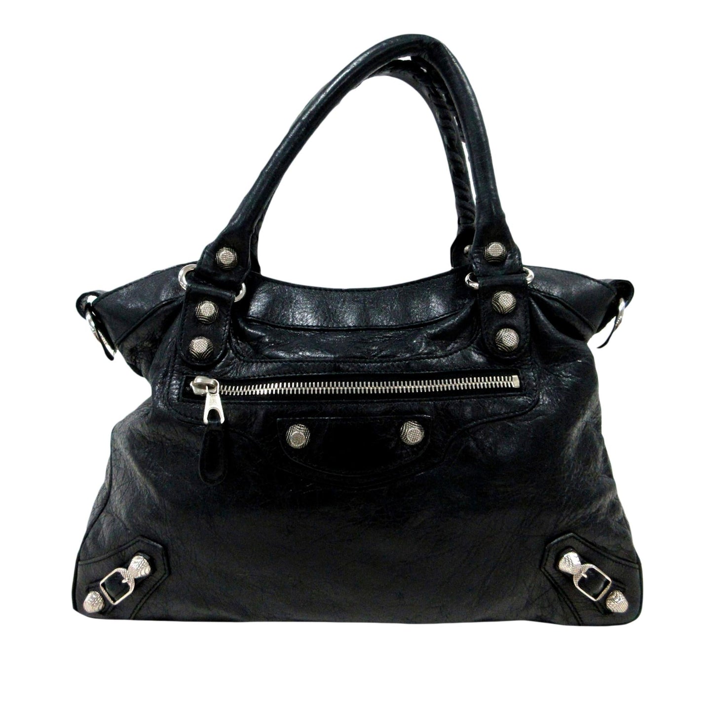 Luxury Balenciaga Trending 2026 Motocross Town Giant Leather Handbag (SHG-29337)