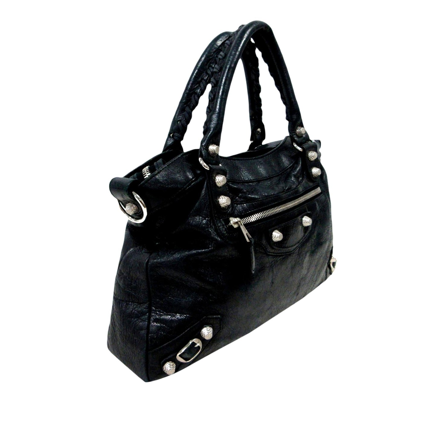 Luxury Balenciaga Trending 2026 Motocross Town Giant Leather Handbag (SHG-29337)