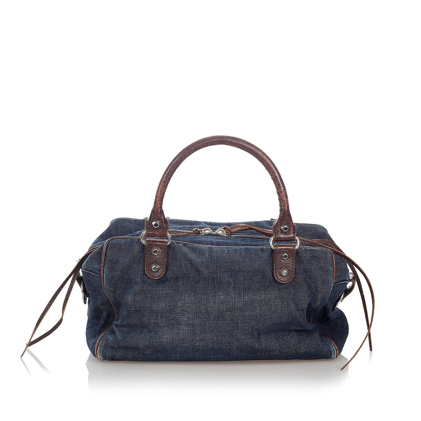 Luxury Balenciaga Trending 2026 Motocross Twiggy Denim Handbag (SHG-27194)