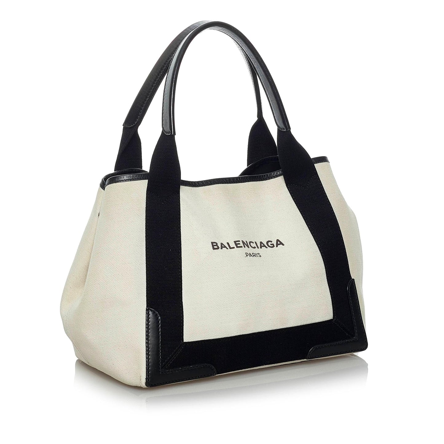 Luxury Balenciaga Trending 2026 Navy Cabas Canvas Handbag (SHG-33816)