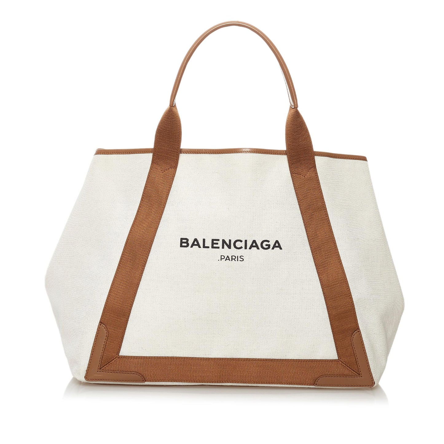 Luxury Balenciaga Trending 2026 Navy Cabas Canvas Tote Bag (SHG-32636)