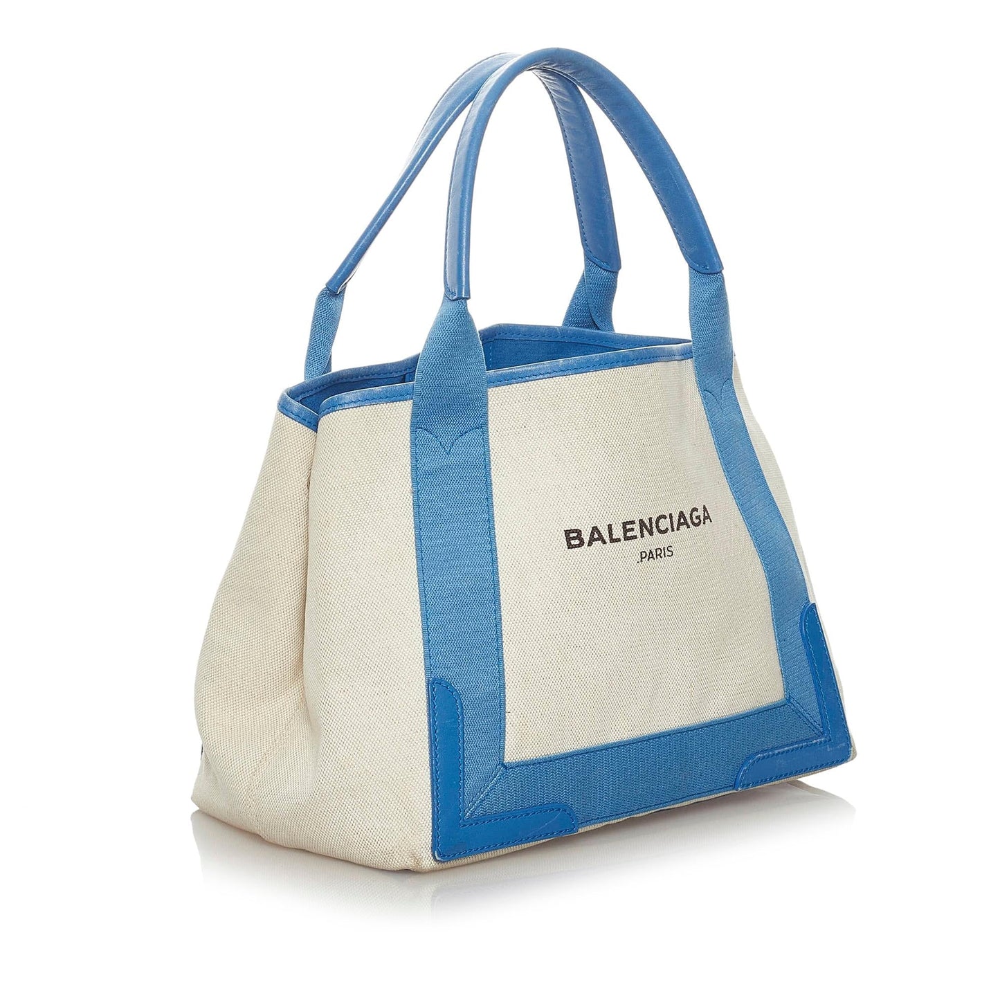Luxury Balenciaga Trending 2026 Navy Cabas S Canvas Tote Bag (SHG-28825)