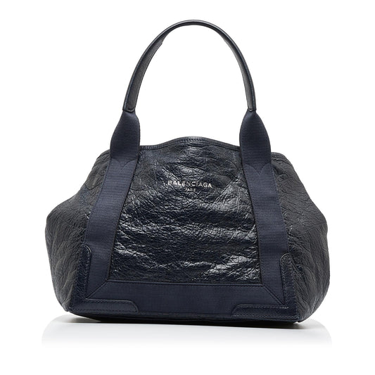 Luxury Balenciaga Trending 2026 Navy Cabas S Tote (SHG-LSMOX8)