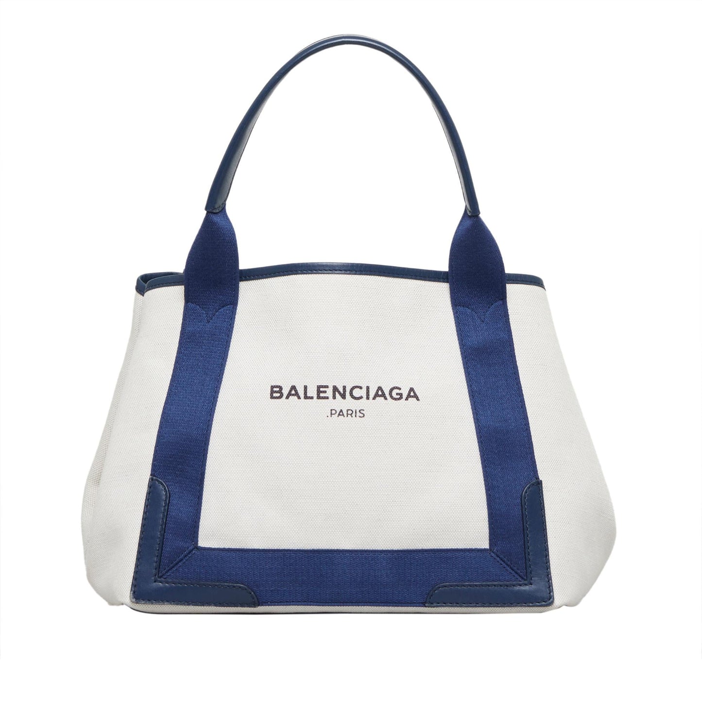 Luxury Balenciaga Trending 2026 Navy Cabas S (SHG-WOhAW6)