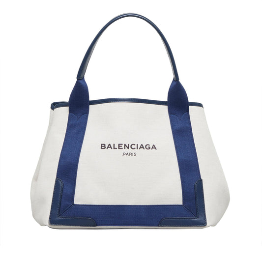 Luxury Balenciaga Trending 2026 Navy Cabas S (SHG-WOhAW6)