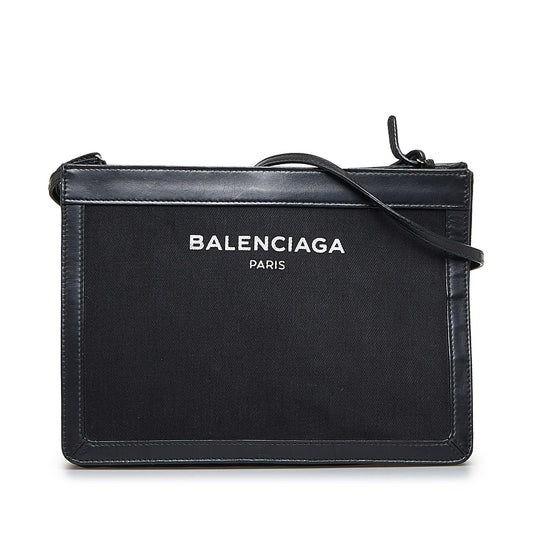 Luxury Balenciaga Trending 2026 Navy Pochette M Crossbody (SHG-xmmUMh)
