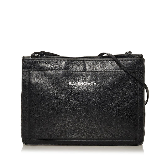 Luxury Balenciaga Trending 2026 Navy Pochette S Canvas Crossbody Bag (SHG-28703)