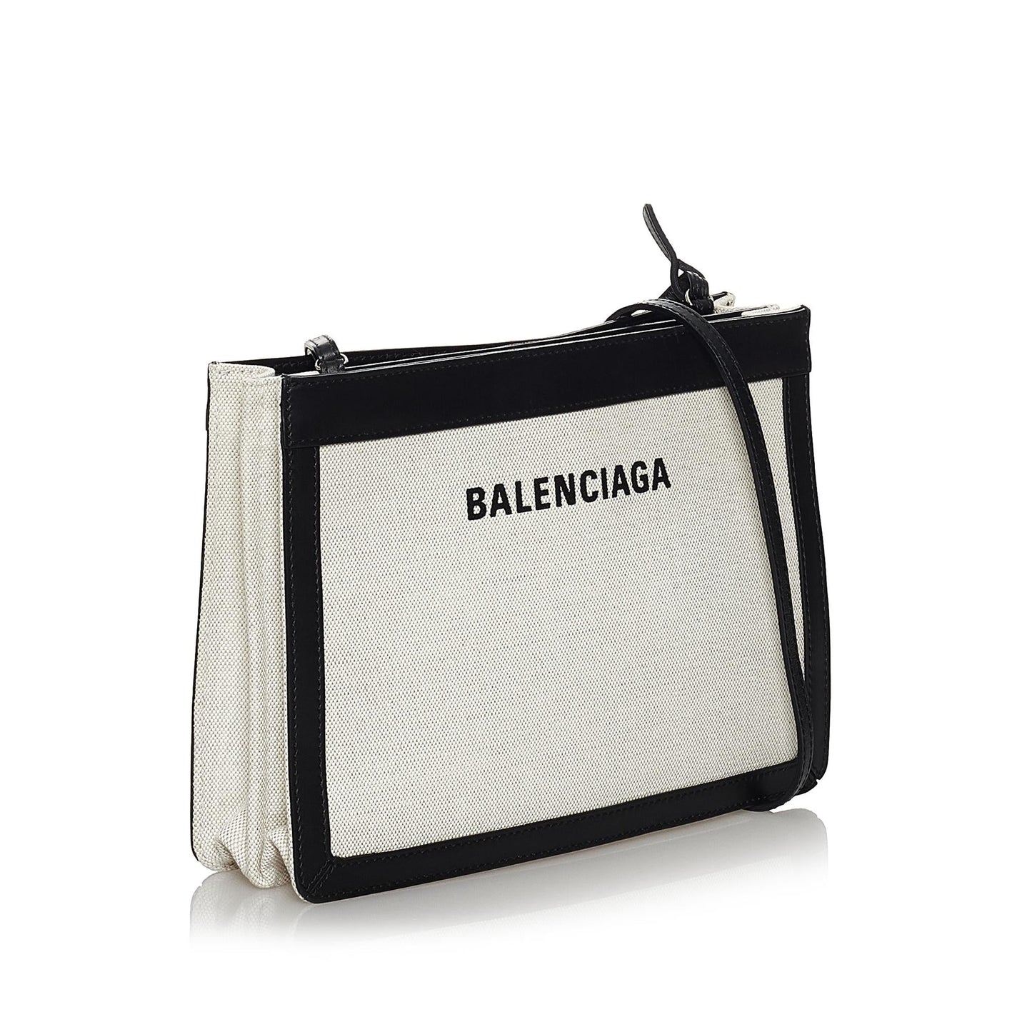 Luxury Balenciaga Trending 2026 Navy Pochette S Canvas Crossbody Bag (SHG-29713)