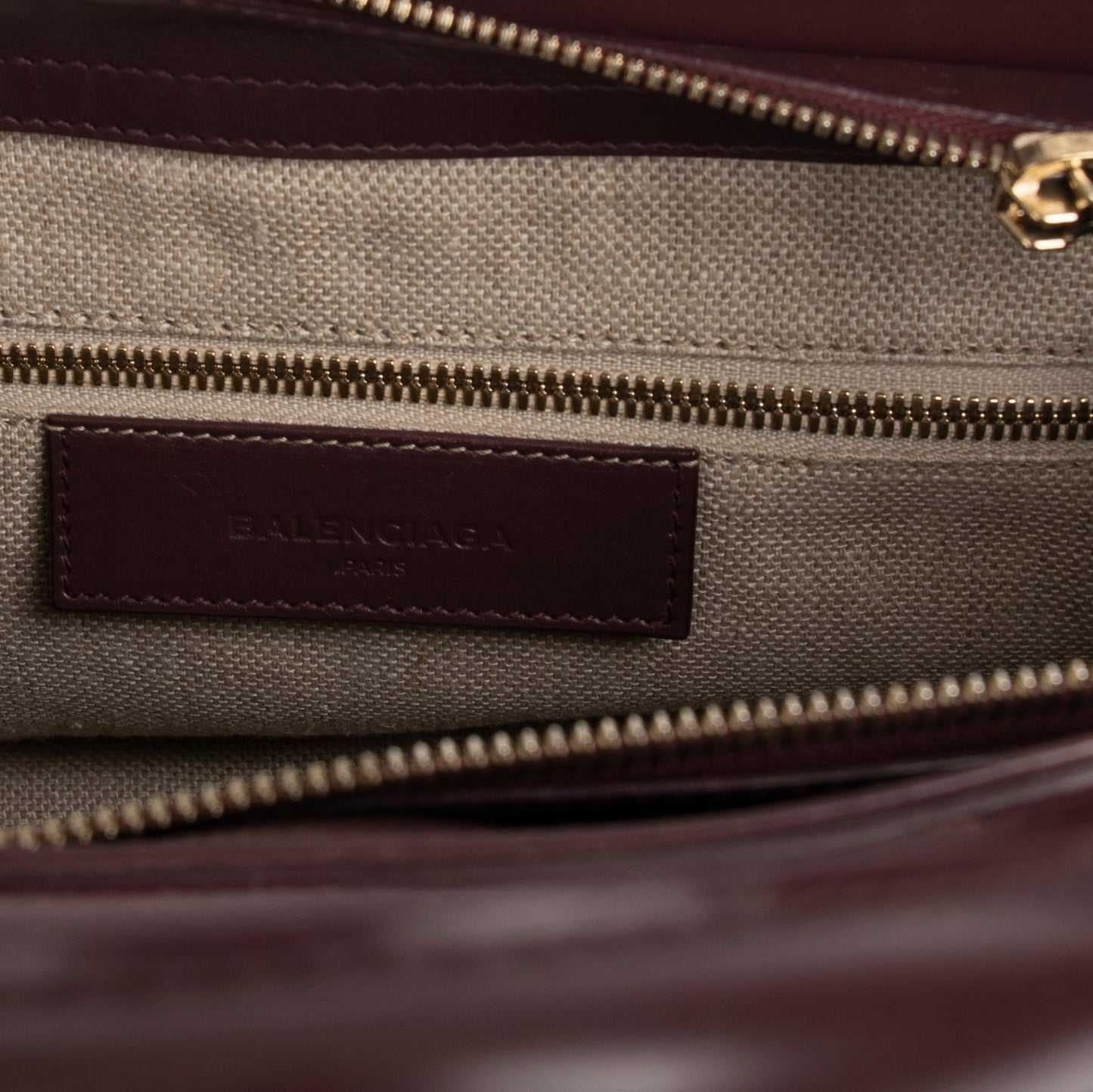 Balenciaga Padlock Work S Tote
