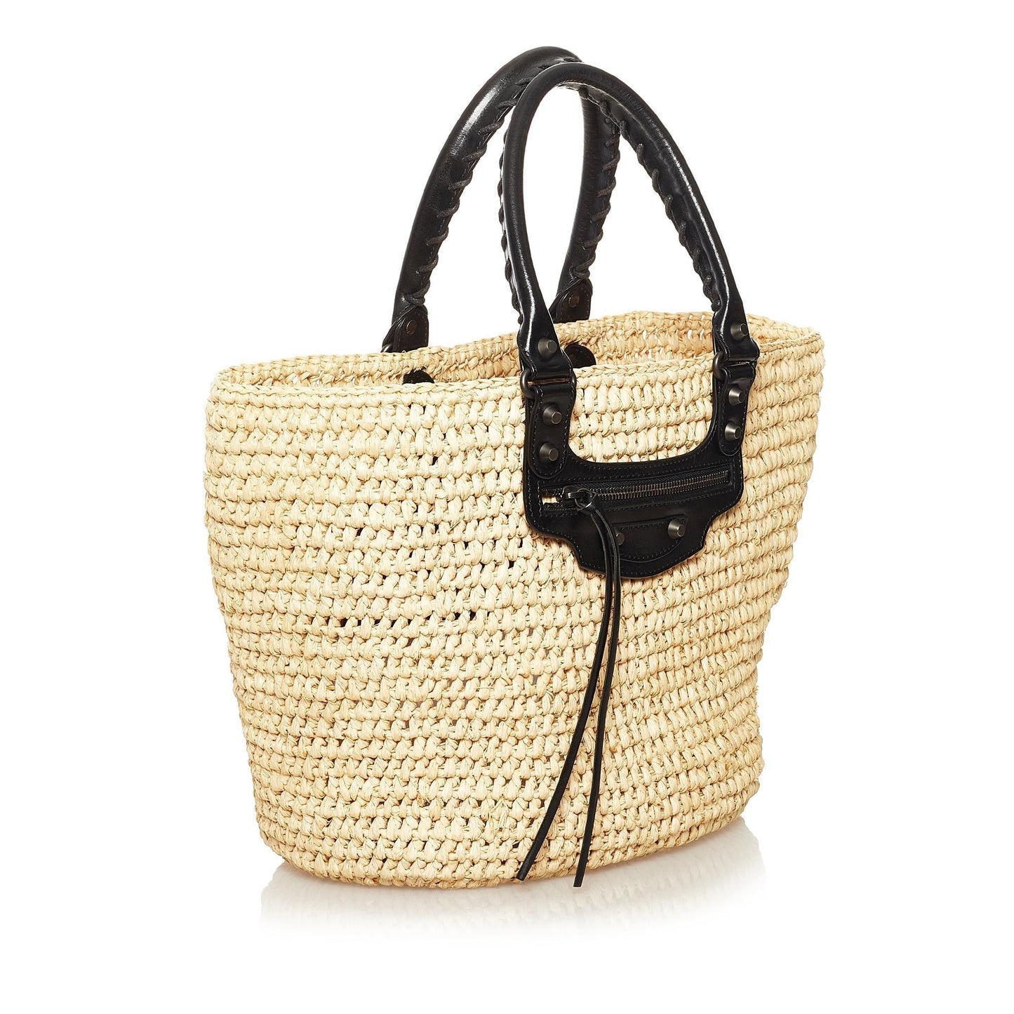 Luxury Balenciaga Trending 2026 Panier Raffia Tote Bag (SHG-35038)
