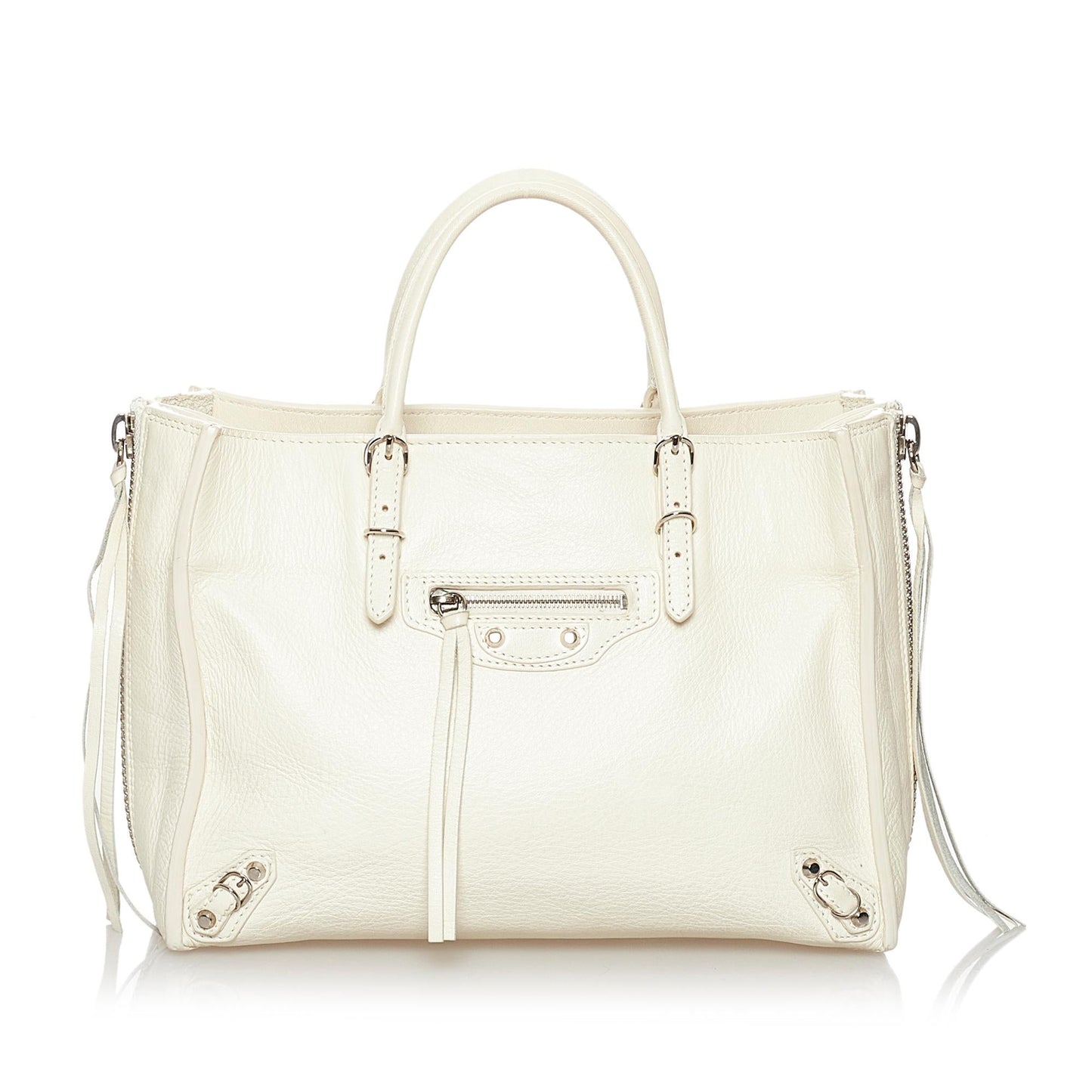 Luxury Balenciaga Trending 2026 Papier A4 Leather Satchel (SHG-29832)