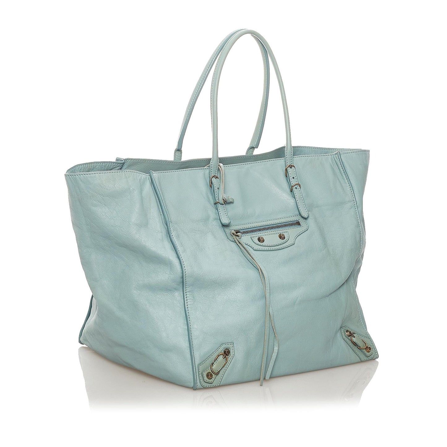 Luxury Balenciaga Trending 2026 Papier A4 Leather Tote Bag (SHG-27285)