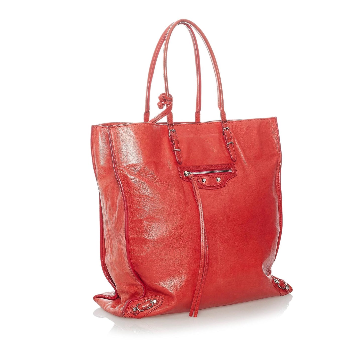 Luxury Balenciaga Trending 2026 Papier A5 Leather Tote Bag (SHG-31091)