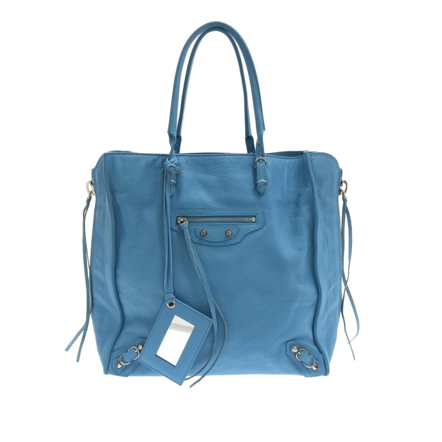 Luxury Balenciaga Trending 2026 Papier A5 Zip Around Leather Tote Bag (SHG-4YKF4a)