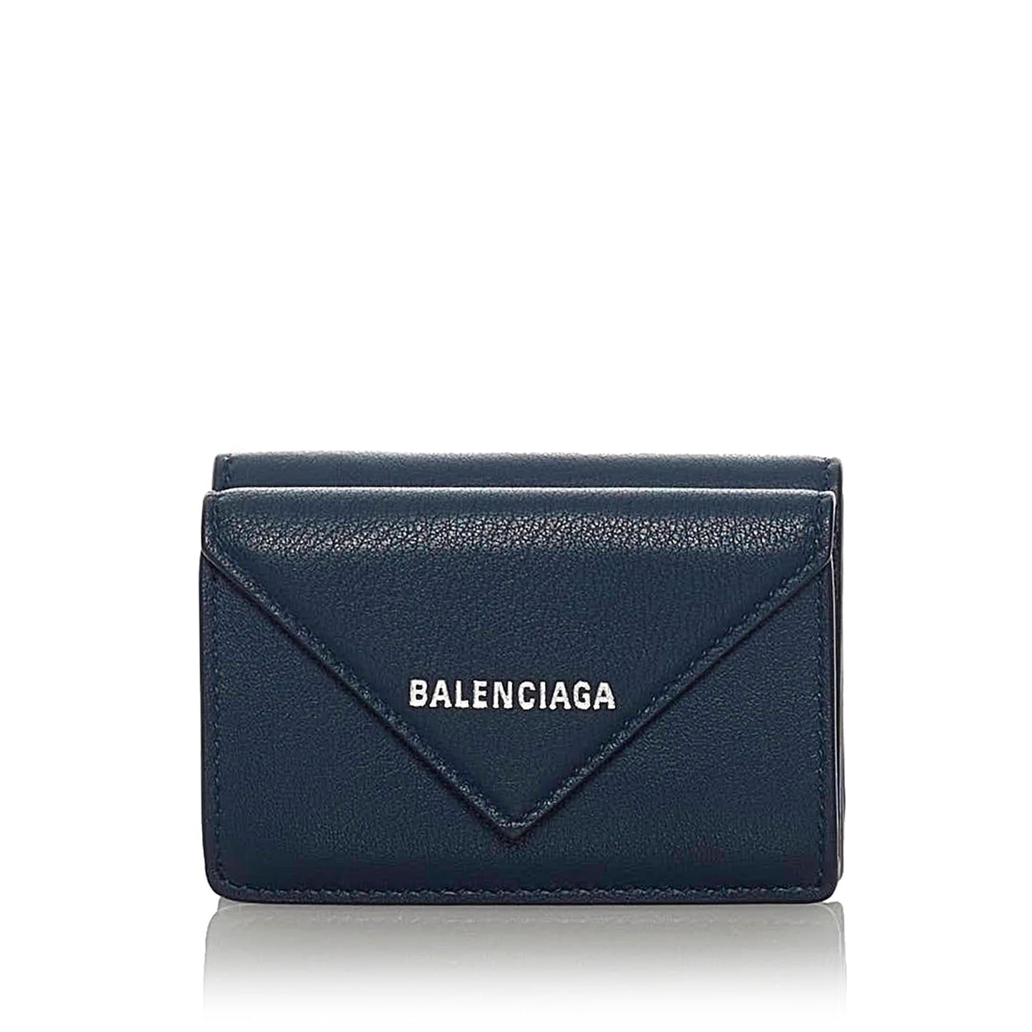 Luxury Balenciaga Trending 2026 Papier Leather Compact Wallet (SHG-28598)