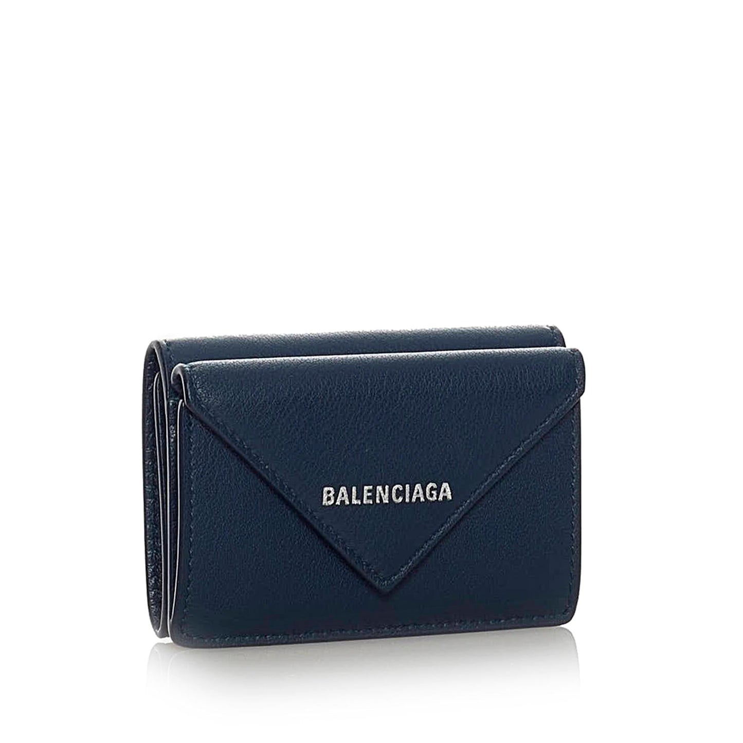 Luxury Balenciaga Trending 2026 Papier Leather Compact Wallet (SHG-28598)