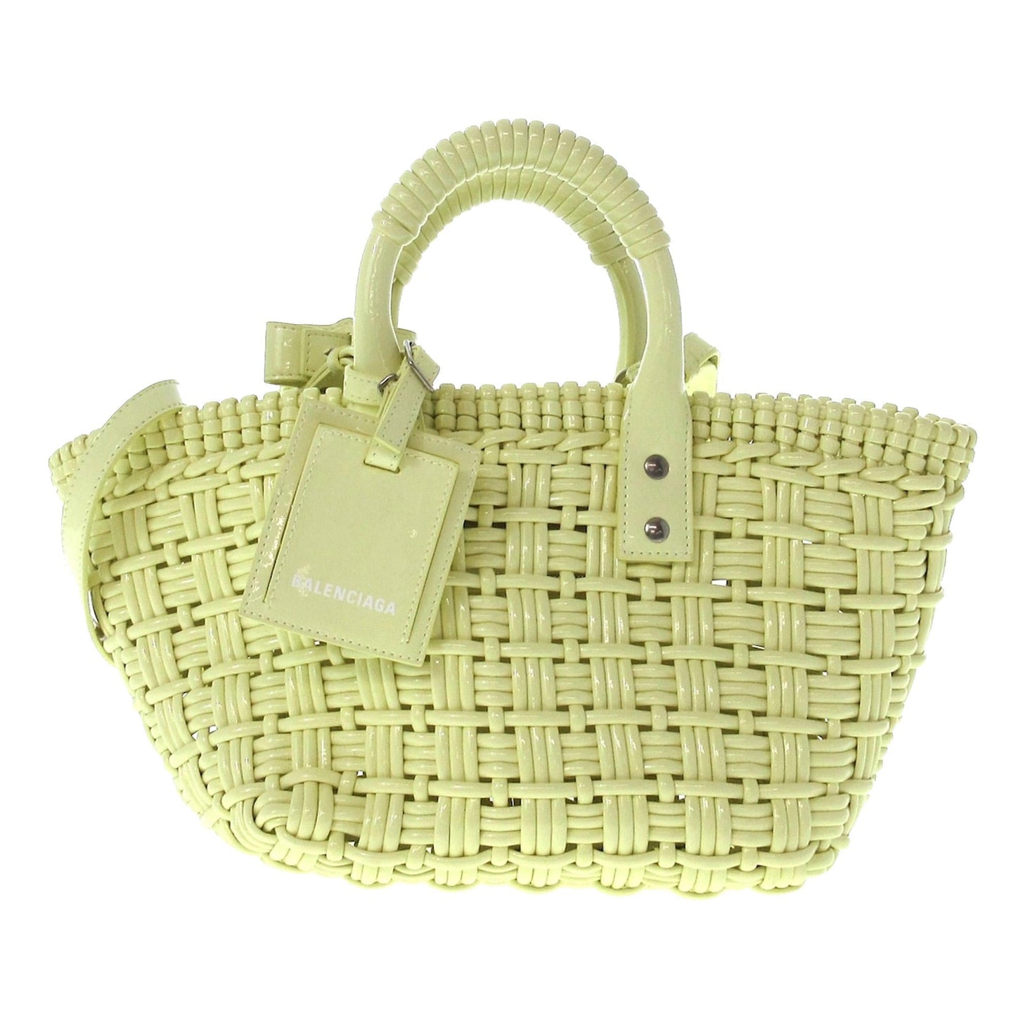 Luxury Balenciaga Trending 2026 Patent Bistrot Panier XS (SHG-mbsior)