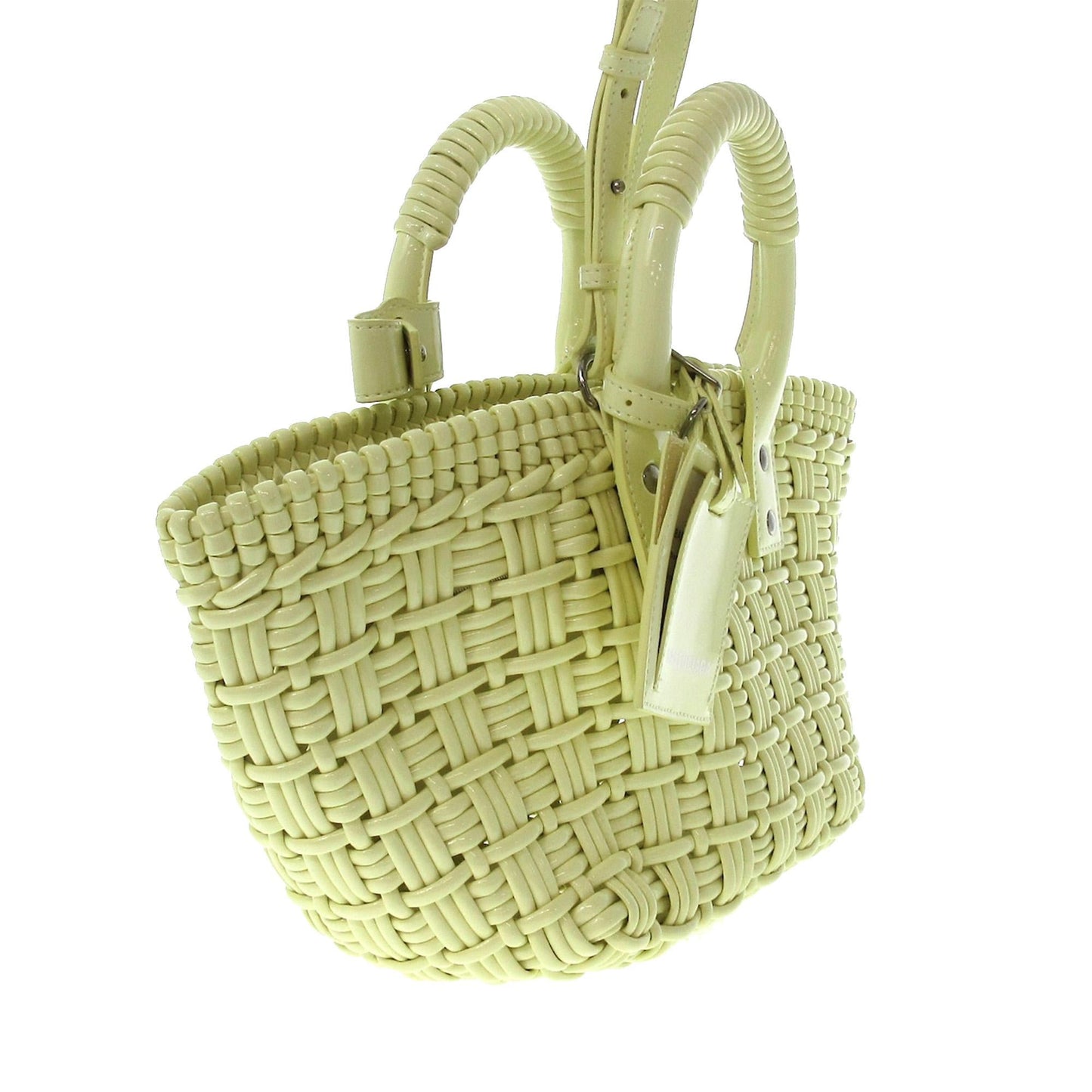 Luxury Balenciaga Trending 2026 Patent Bistrot Panier XS (SHG-mbsior)