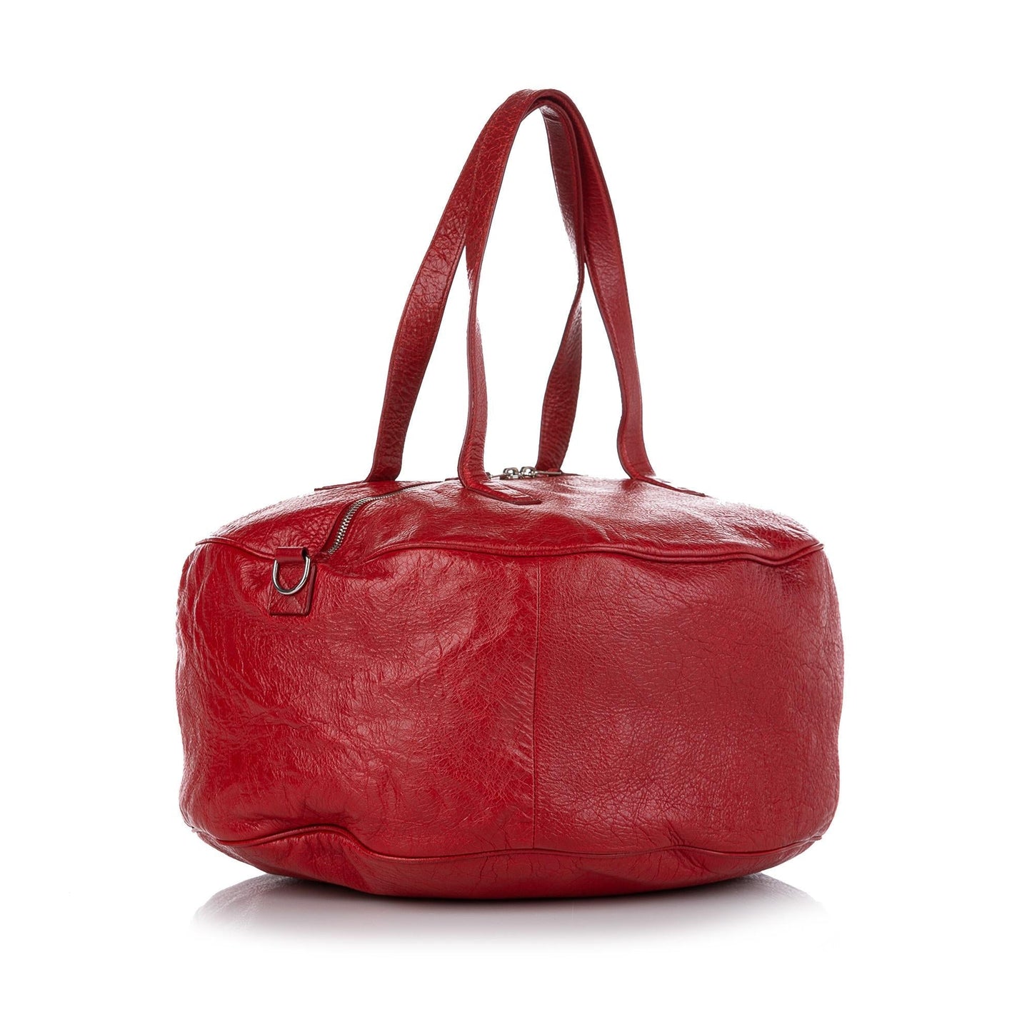 Luxury Balenciaga Trending 2026 Round Air M Leather Satchel (SHG-28824)