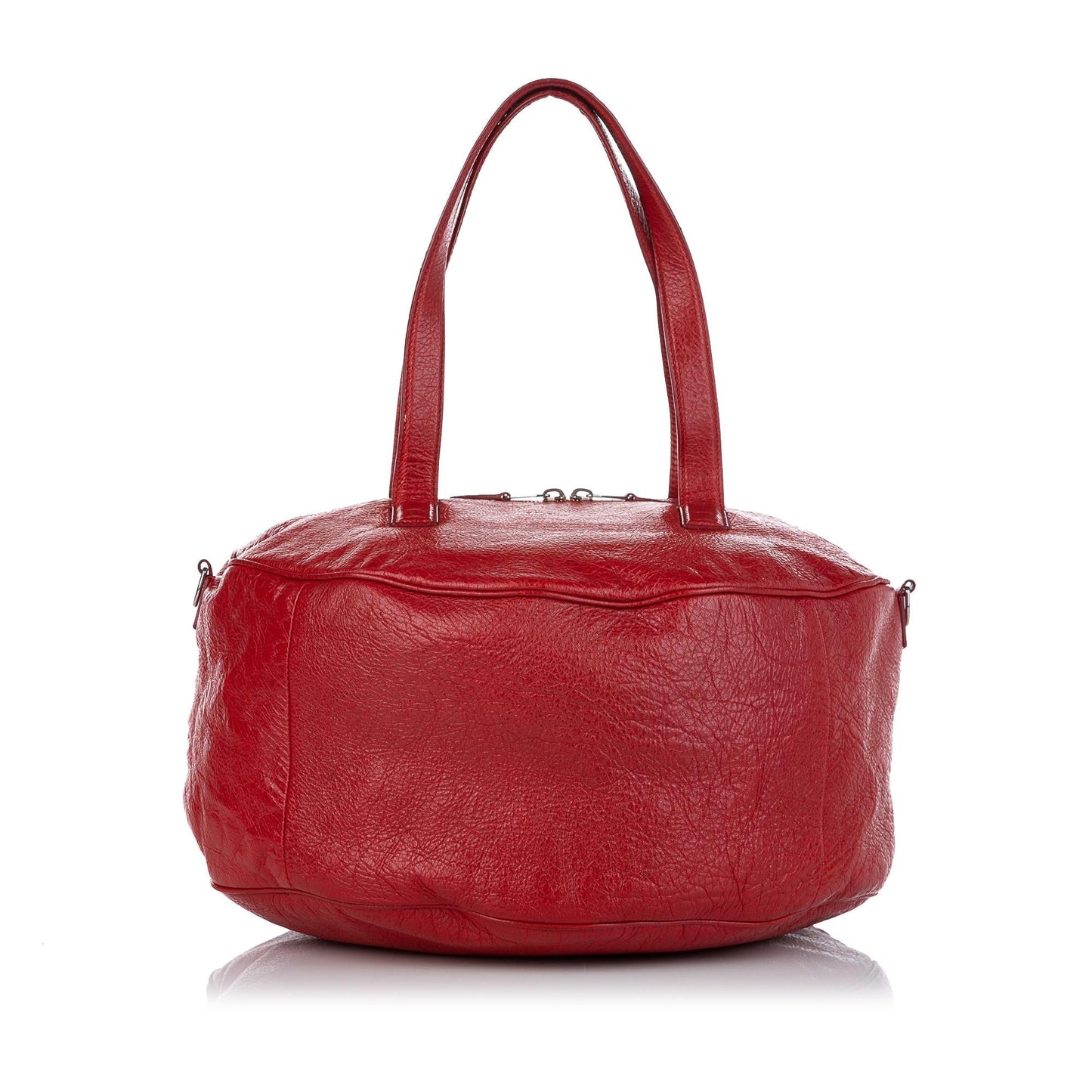 Luxury Balenciaga Trending 2026 Round Air M Leather Satchel (SHG-37715)