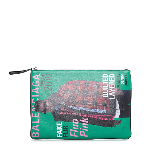 Luxury Balenciaga Trending 2026 Supermarket Magazine Clutch (SHG-fVz7WG)