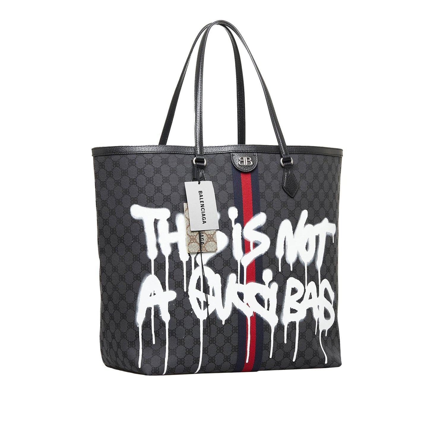 Luxury Balenciaga Trending 2026 The Hacker Project Graffiti BB Supreme Tote (SHG-JqTi5J)