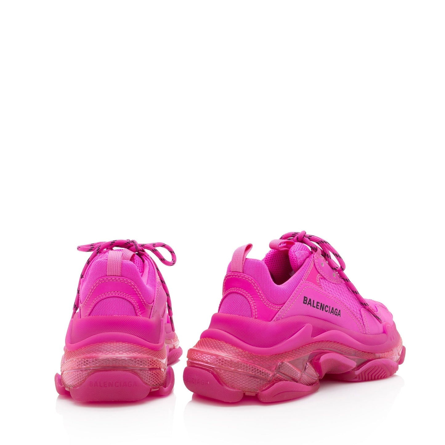 Luxury Balenciaga Trending 2026 Triple S Clear Sole Sneakers - Size 7 / 37 (SHF-F7gK8V)