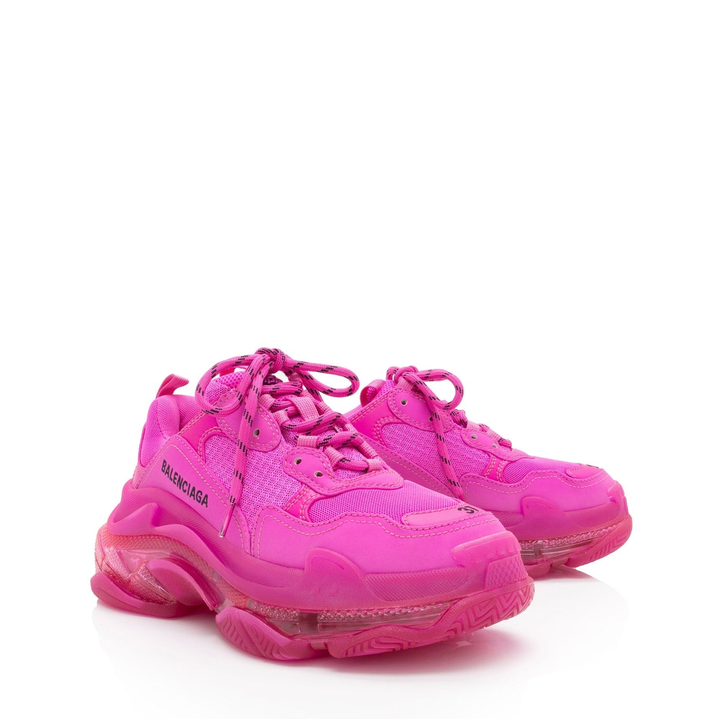 Luxury Balenciaga Trending 2026 Triple S Clear Sole Sneakers - Size 7 / 37 (SHF-F7gK8V)